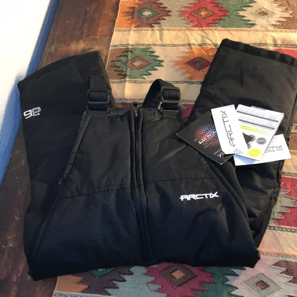 NWT Arctix insulated snow bibs - Picture 5 of 10